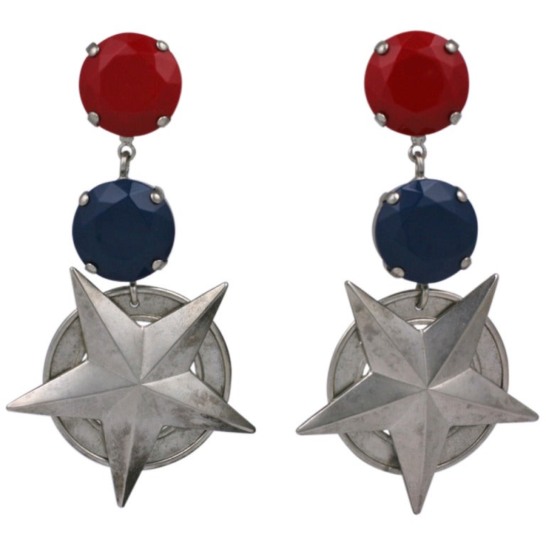 Nautical Star Earrings For Sale