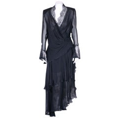 Ungaro Chiffon and Lace Ensemble 7