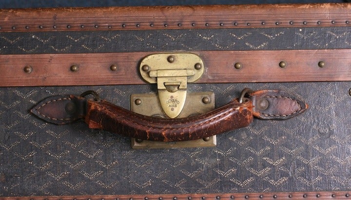 Early Maison Goyard Suitcase