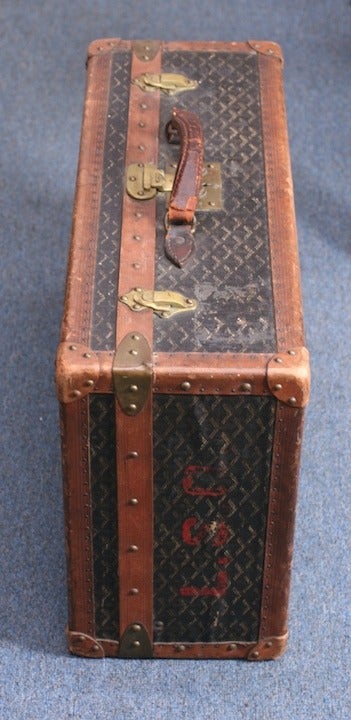 A Vintage Maison Goyard Suitcase