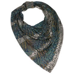 Douglas Ferguson Handpainted Mesh Scarf