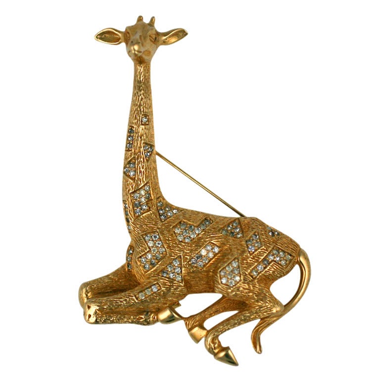 Nettie Rosenstein Seated Giraffe