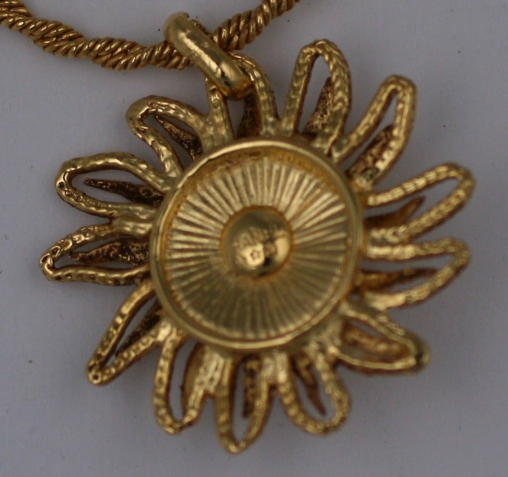 Early Chanel Lion Pendant 1