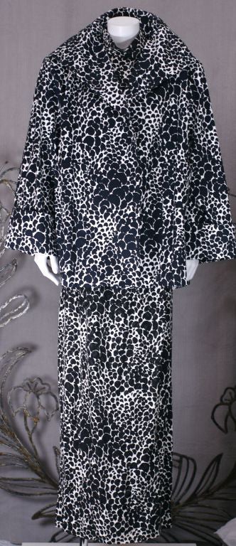 Yves Saint Laurent Evening Coat and Dress Ensemble In Excellent Condition In New York, NY