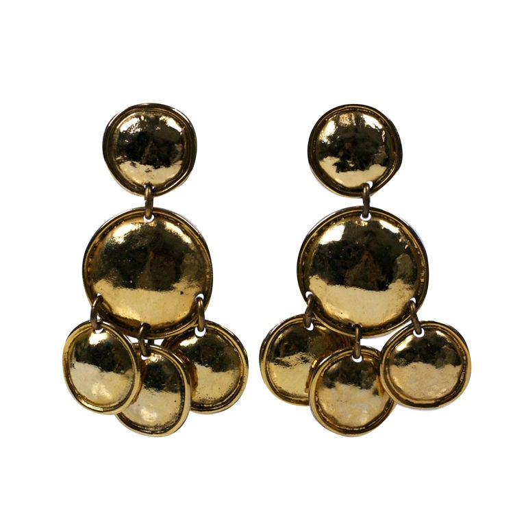 Edouard Rambaud Runway Earrings, Paris For Sale