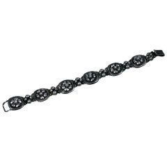 Georg Jensen Arts and Crafts Sterling Bracelet 7