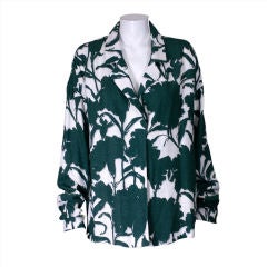 Summer Prada Carnation Shadow Print Jacket