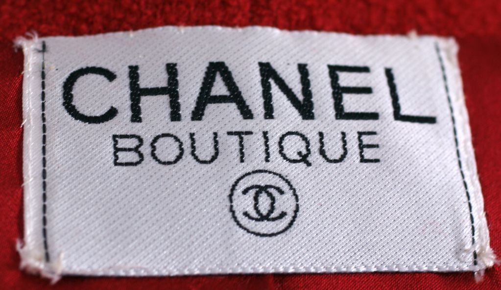 Women's Chanel Boucle Tweed Elongated Jacket with Beaded Trim For Sale