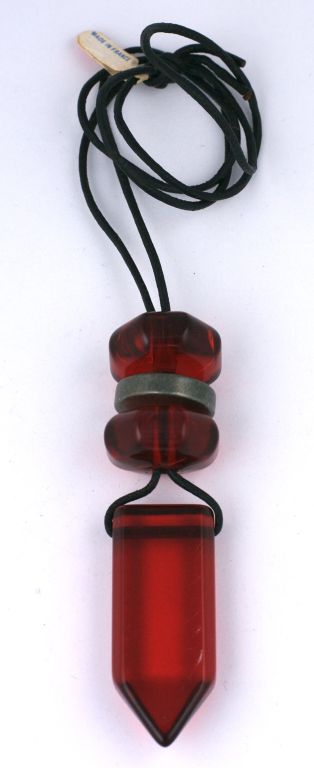 crystal shard necklace