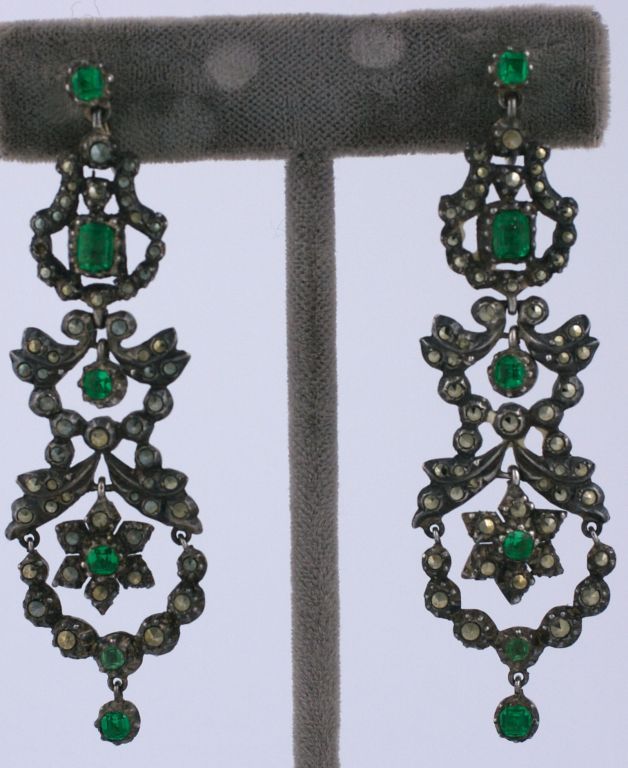 vintage marcasite earrings