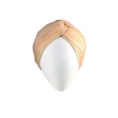 Vintage Paulette Silk Jersey TulleTurban