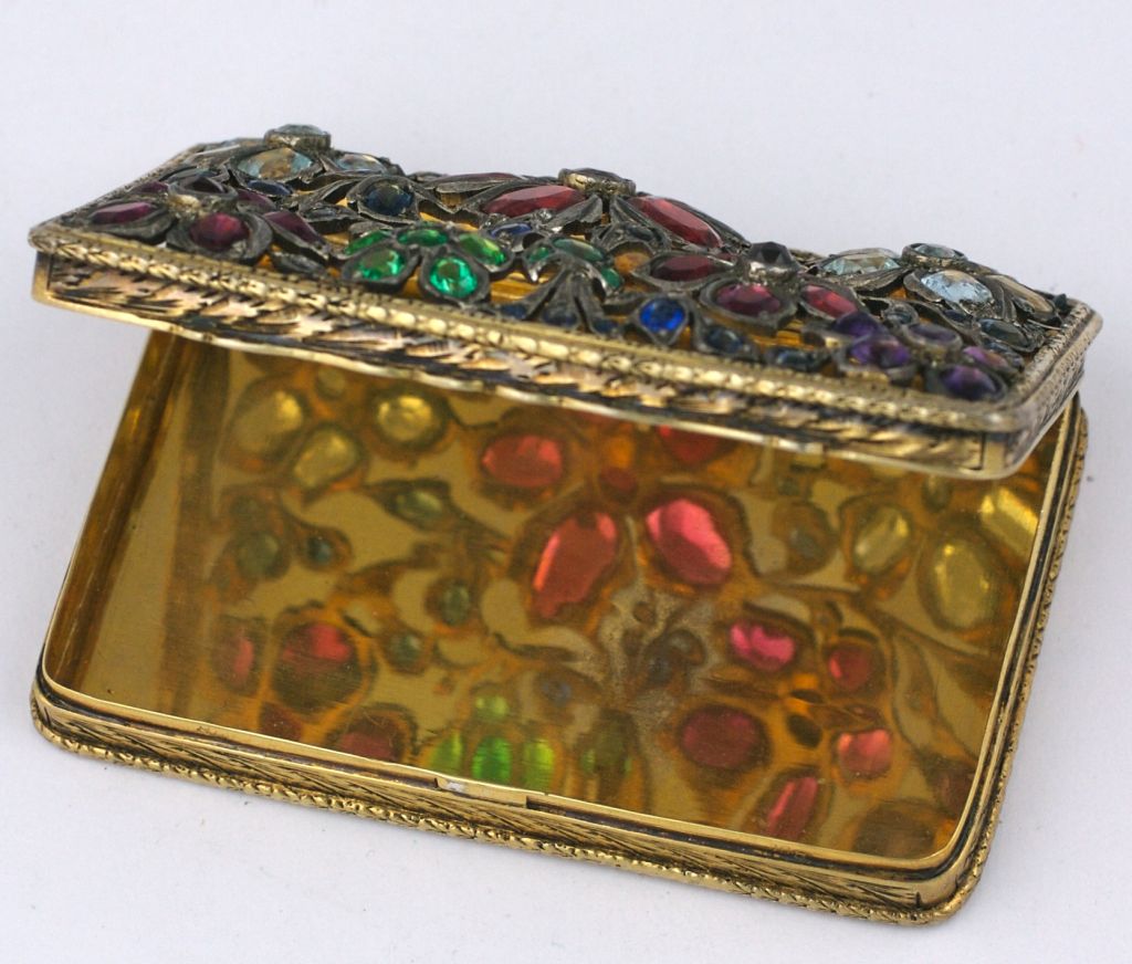 jewel-encrusted box