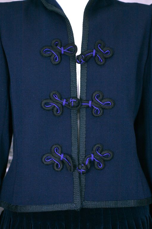Yves Saint Laurent Haute Couture Suit, F/W 79 1