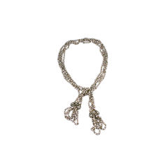 Miriam Haskell Elaborate Baroque Pearl Lariat 10