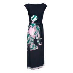 Amusing Jo Copeland Elephant Evening Dress 11