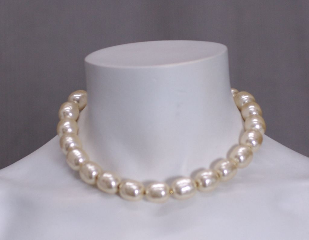 Miriiam Haskell Classic Pearl  Choker