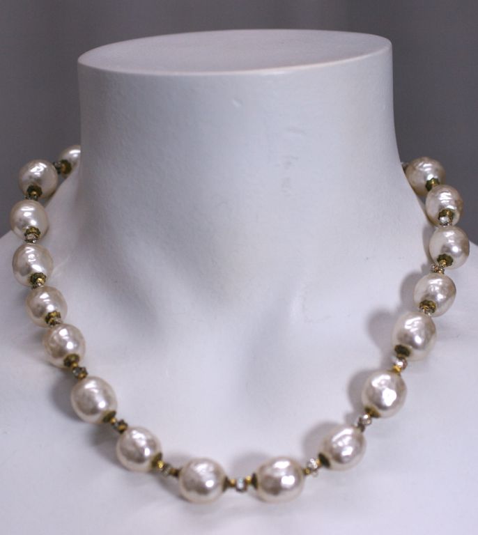 miriam haskell pearl necklace