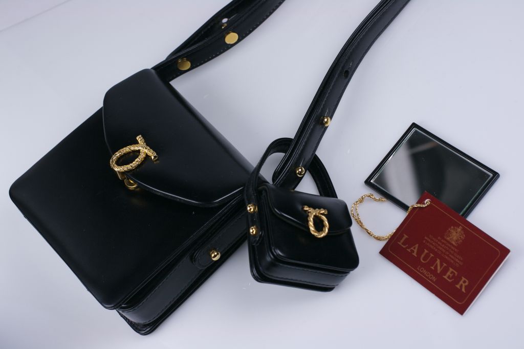 Women's Launer UK Mother/Daughter Calf Shoulder Bag