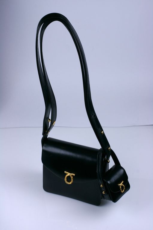 Launer UK Mother/Daughter Calf Shoulder Bag 2