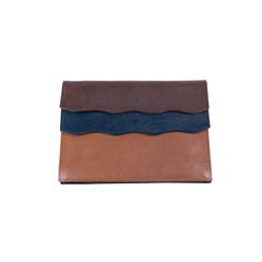 Dior Tri Color Calf Clutch