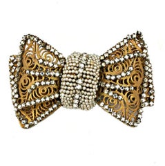 Miriam Haskell Oversized Bow 9
