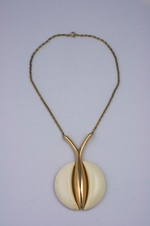 Grosse Abstract Fruit Pendant In Good Condition For Sale In New York, NY