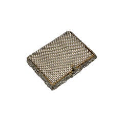 French Bezel Set Crystal Clutch 2