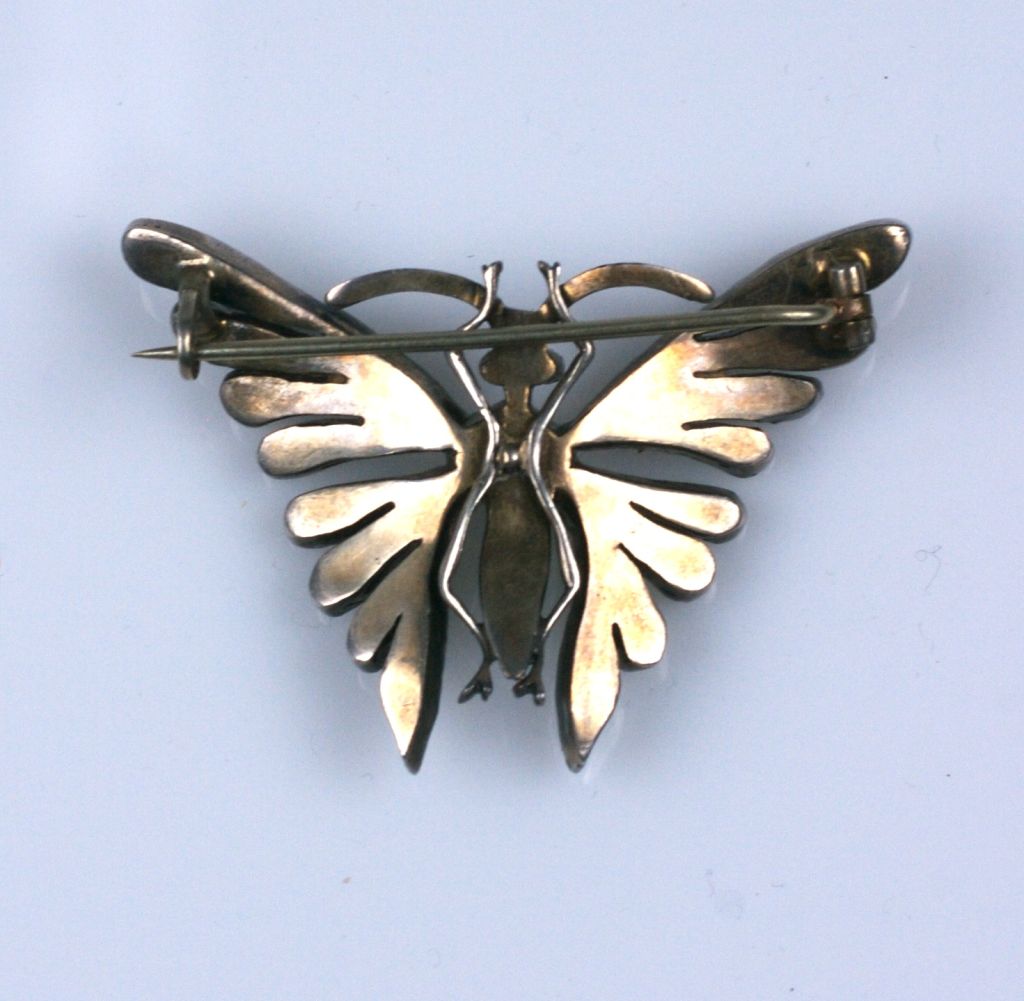 Women's Victorian Paste Butterfly For Sale