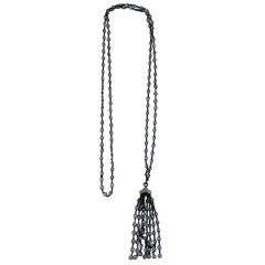 Art Deco Crystal Tassel Sautoir