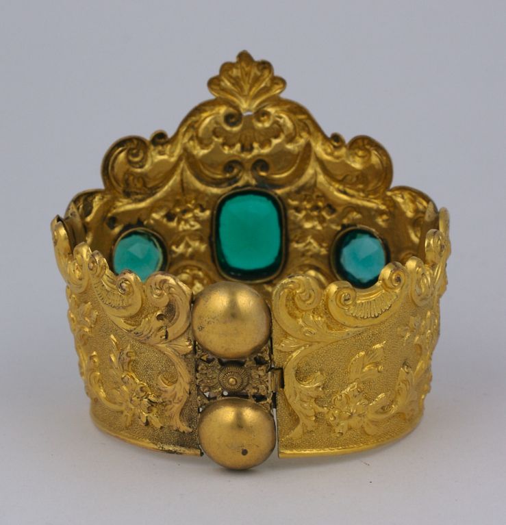 Women's Impressive 19th Century French Crown Cuff