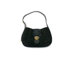 Black Suede and Calf Hobo 10