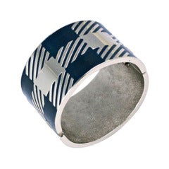 Lanvin Plaid Cuff 12