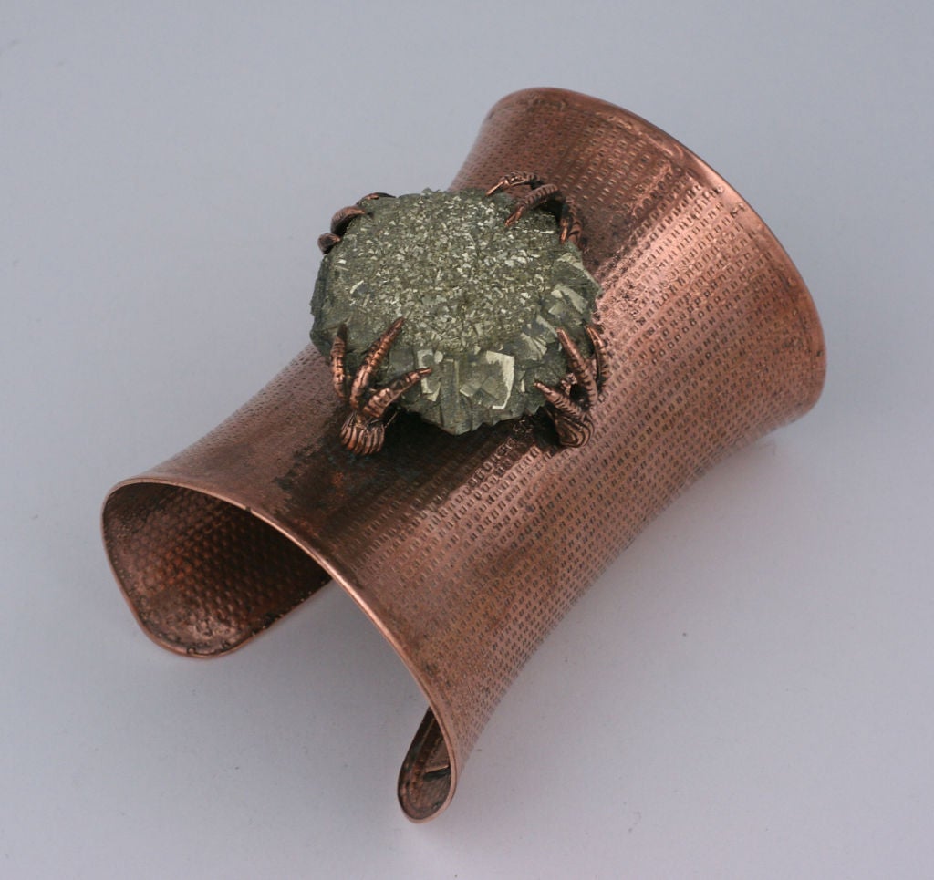 Pyrite Claw Cuff, Mark Walsh Leslie Chin