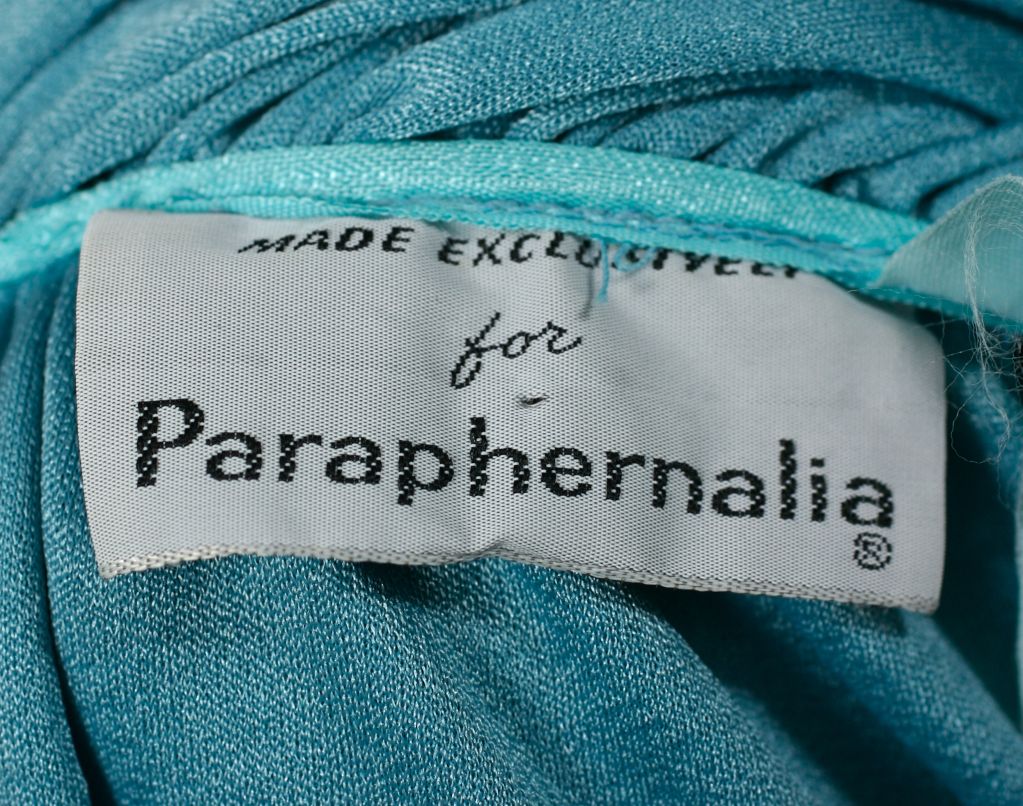 Draped Jersey Gown by Paraphernalia In Excellent Condition In New York, NY