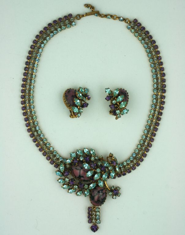 austrian crystal usa necklace