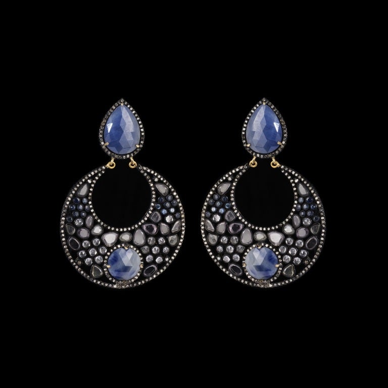 Sapphire Earrings