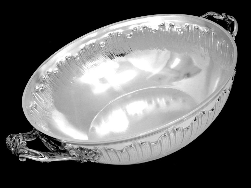 Women's or Men's Gavard Fabulous French Sterling Silver Covered Serving Dish/Tureen Rococo For Sale