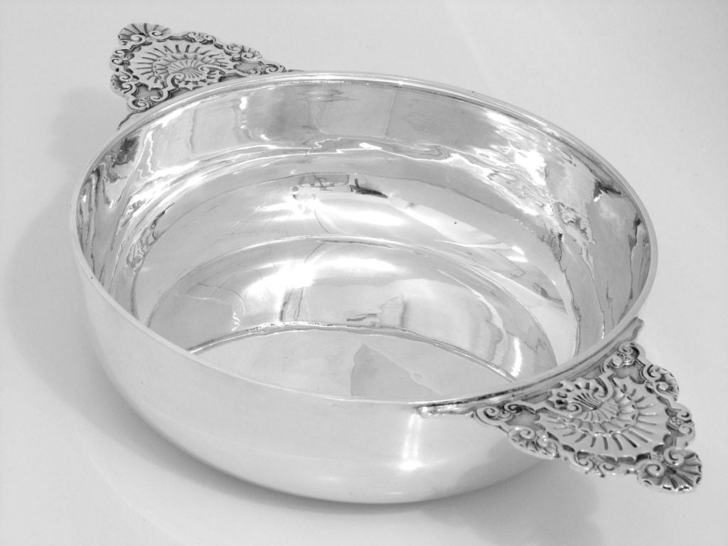 Fabulous French Sterling Silver Ecuelle, Covered Serving Dish/Tureen Rococo 5
