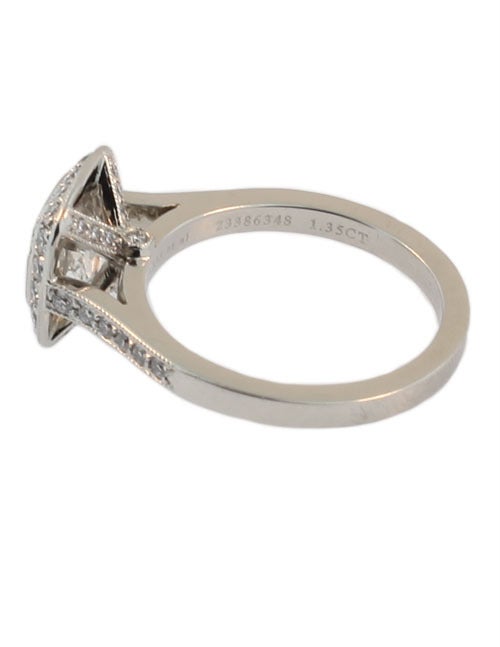 Tiffany & Co. Legacy Platinum 1.78 ct. Cushion Cut Diamond Engagement Ring 1