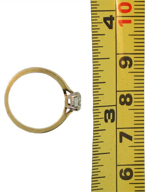 Tiffany & Co. Palladium Diamond Gold Ring For Sale 3