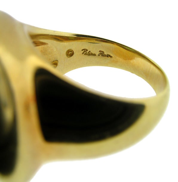 Women's Tiffany & Co. Paloma Picasso Green Cabochon Tourmaline Ring