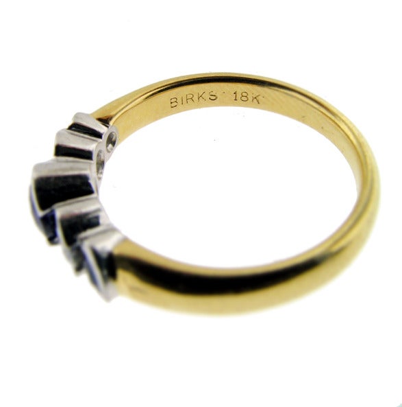 birks sapphire ring