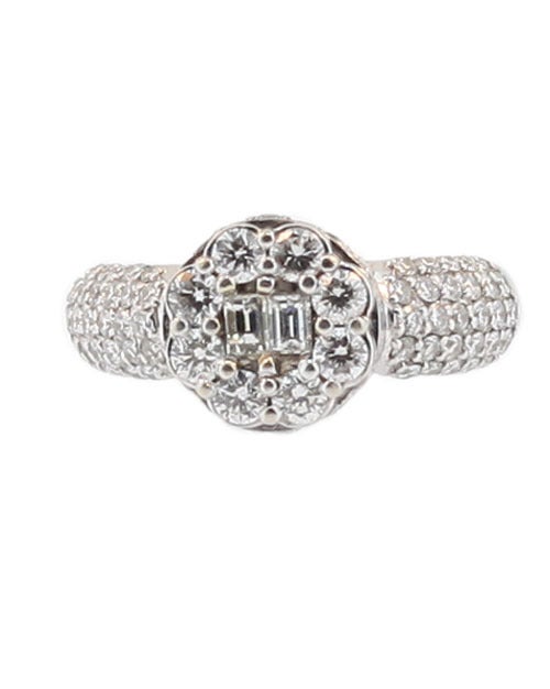 Feri Mosh Crown Diamond  Ring