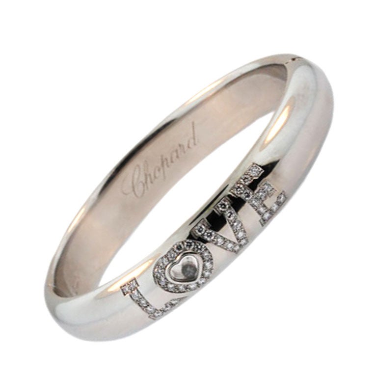 Chopard Happy Diamond Love Bracelet For Sale