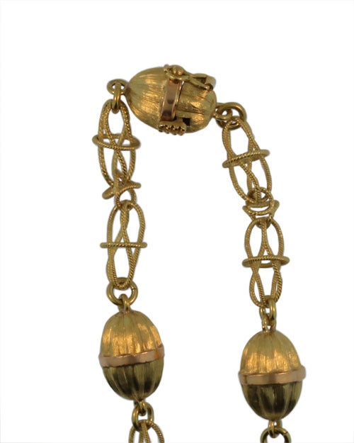 Hand Made Long Chain Necklace