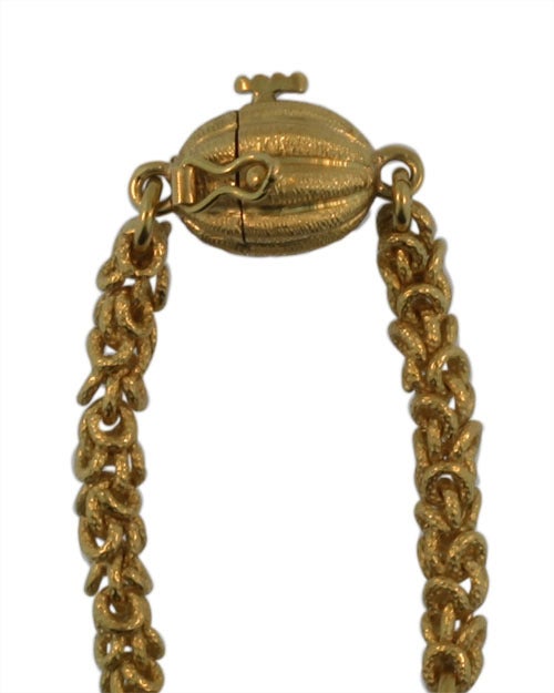 Hand made  Gold Long Chain