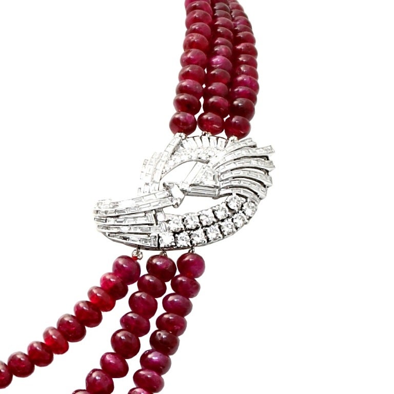 burmese ruby beads