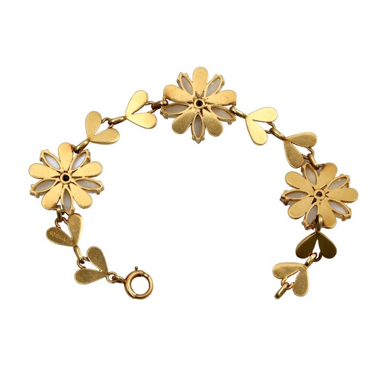 tiffany and co flower bracelet