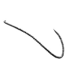 Black Diamond Beads Necklace