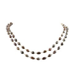 Diamond Bead Necklace 7